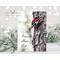 Christmas card with two pileated woodpecker nestlings and the message Peace, Hope, Joy... available at Cove Creek Photography.